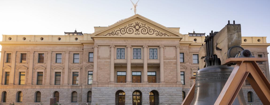 Front of Arizona State Capitol Building